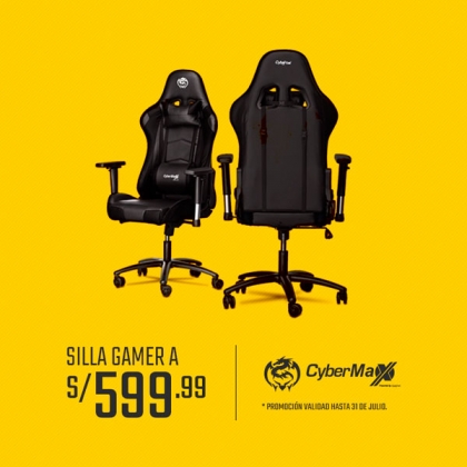 Catálogo de Sillas Gamer Cybermax